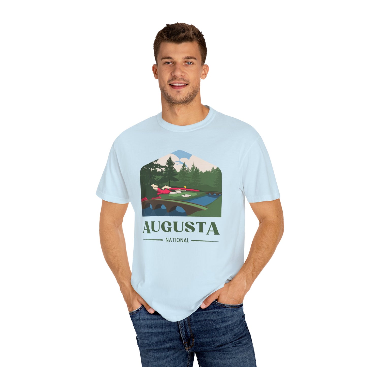 Hole 12 Augusta National – Comfort Colors® Artistic Golf Shirt