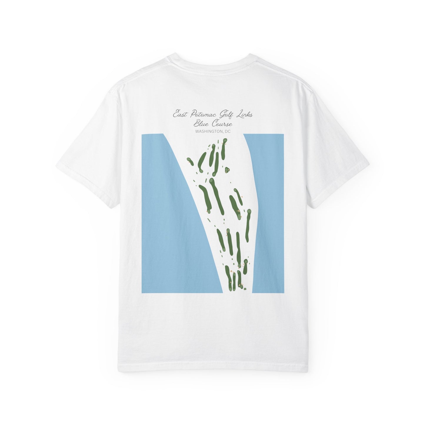 East Potomac Golf Links | Blue Course | Washington, D.C. Golf Map Shirt