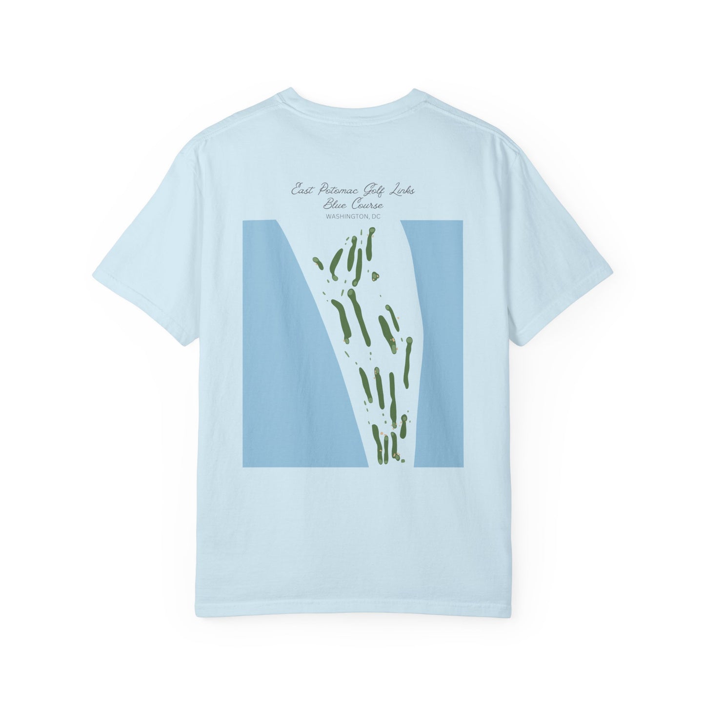 East Potomac Golf Links | Blue Course | Washington, D.C. Golf Map Shirt