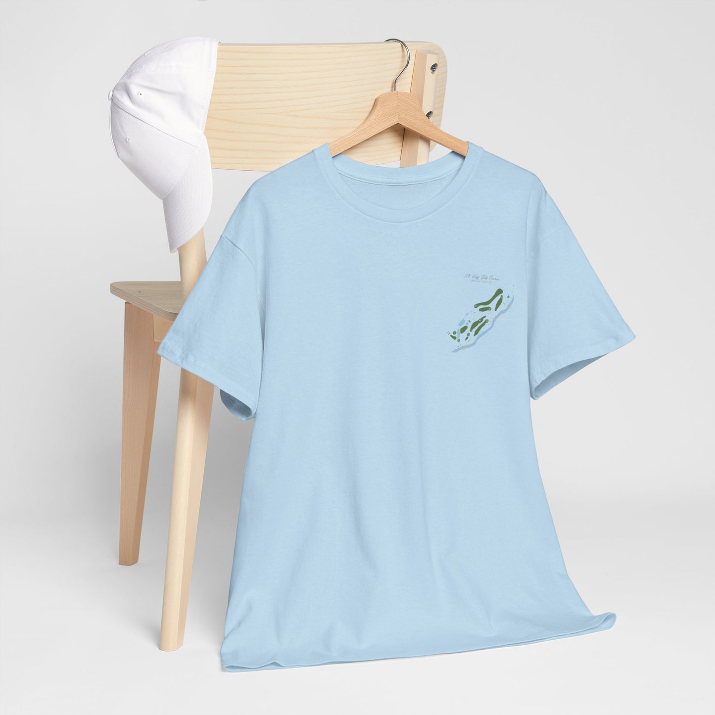 Mt. Huff Golf Course Map T-shirt
