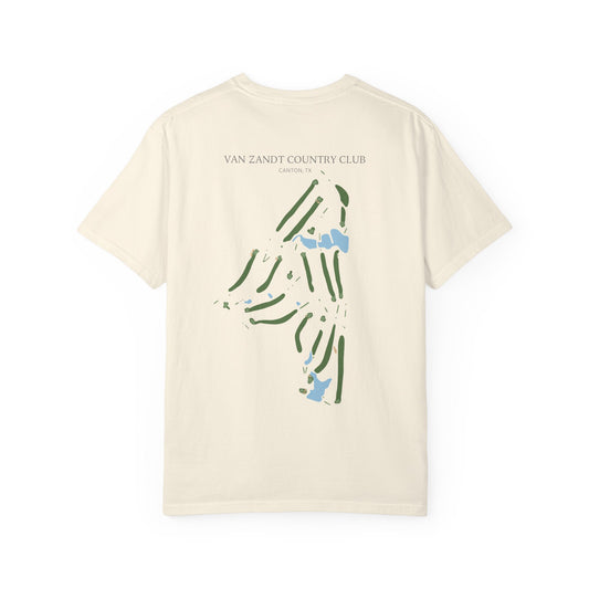 Van Zandt Country Club – Canton, TX Golf Map Tee