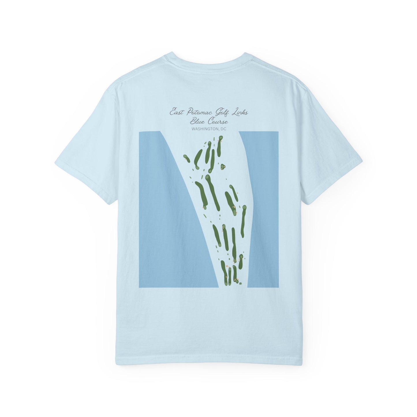 East Potomac Golf Links | Blue Course | Washington, D.C. Golf Map Shirt