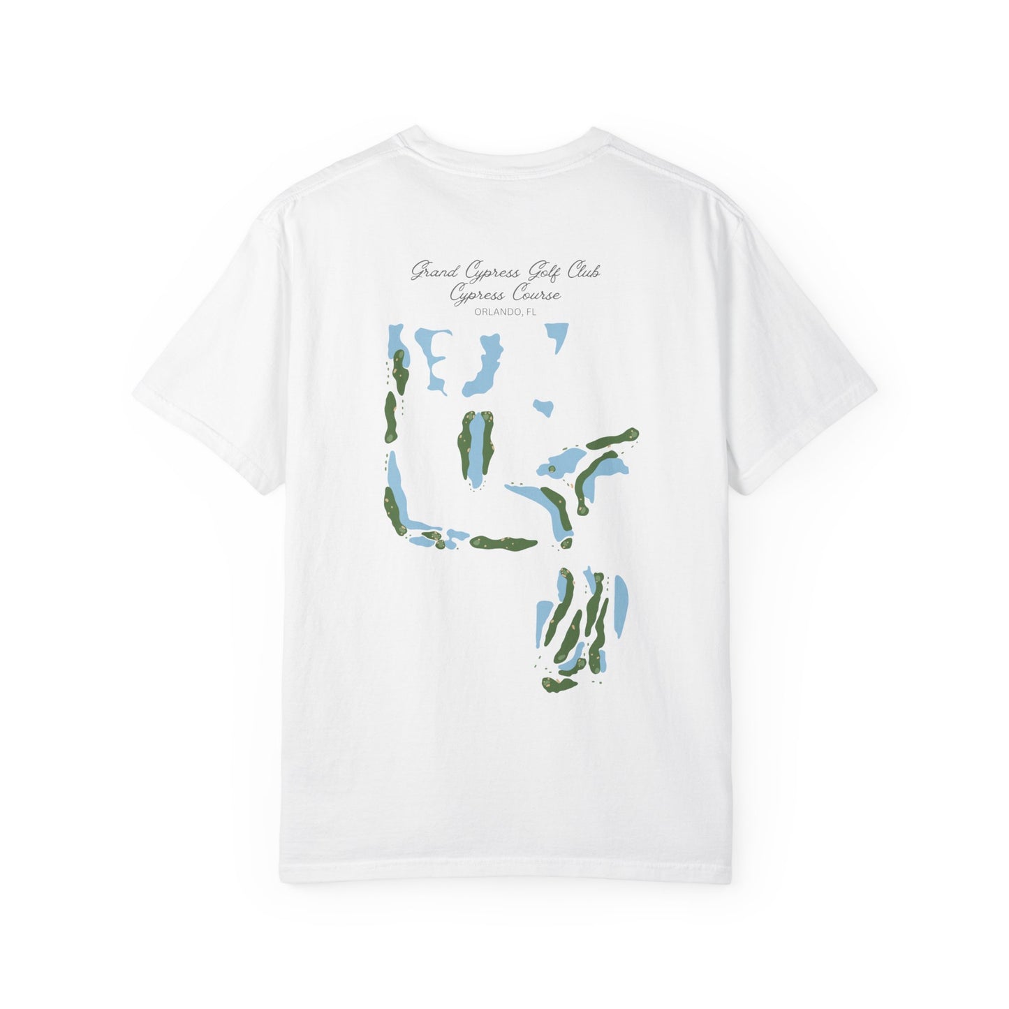 Grand Cypress Golf Club | Cypress Course Map Shirt – Orlando, Florida