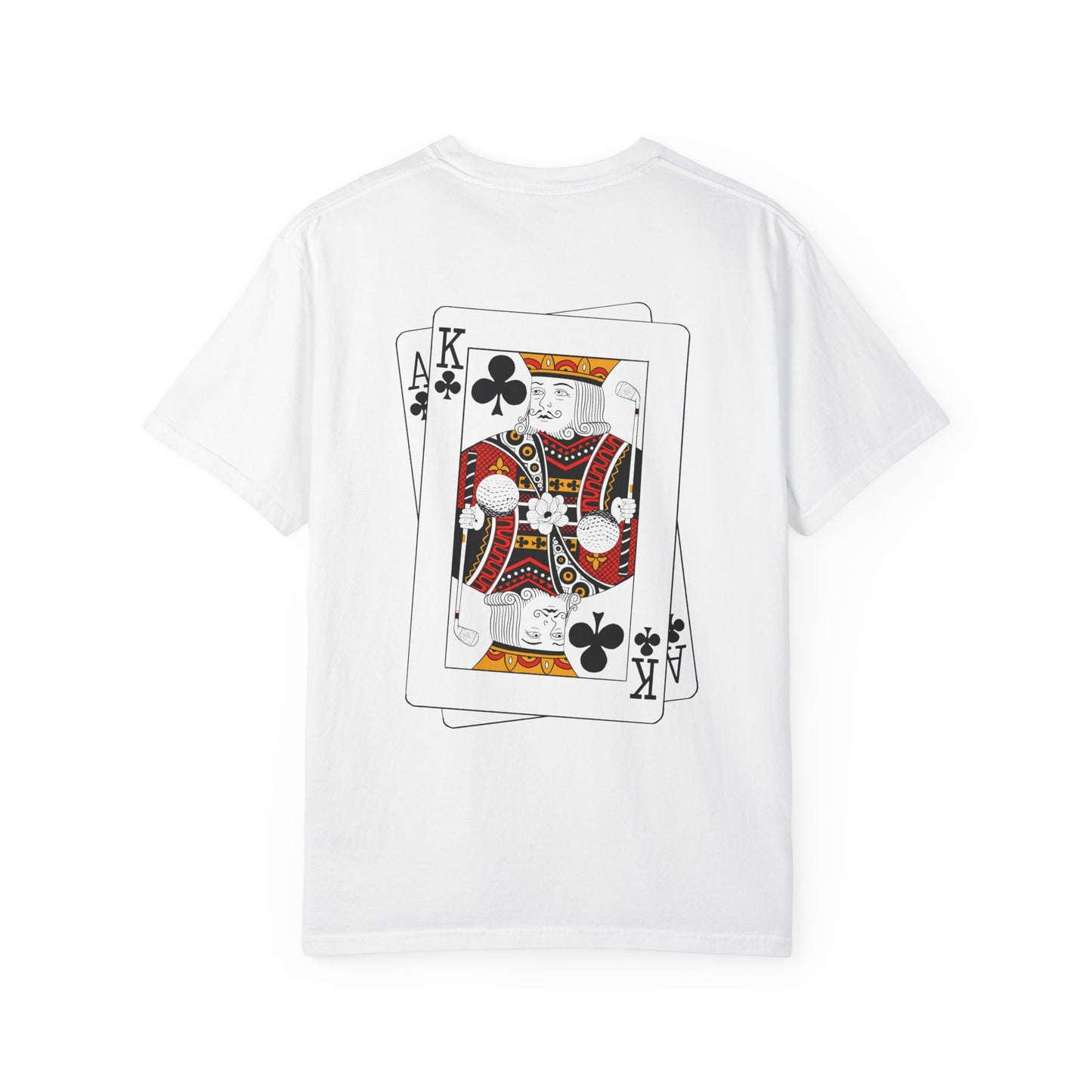 King of Clubs - Playing Card Design Graphic Tee