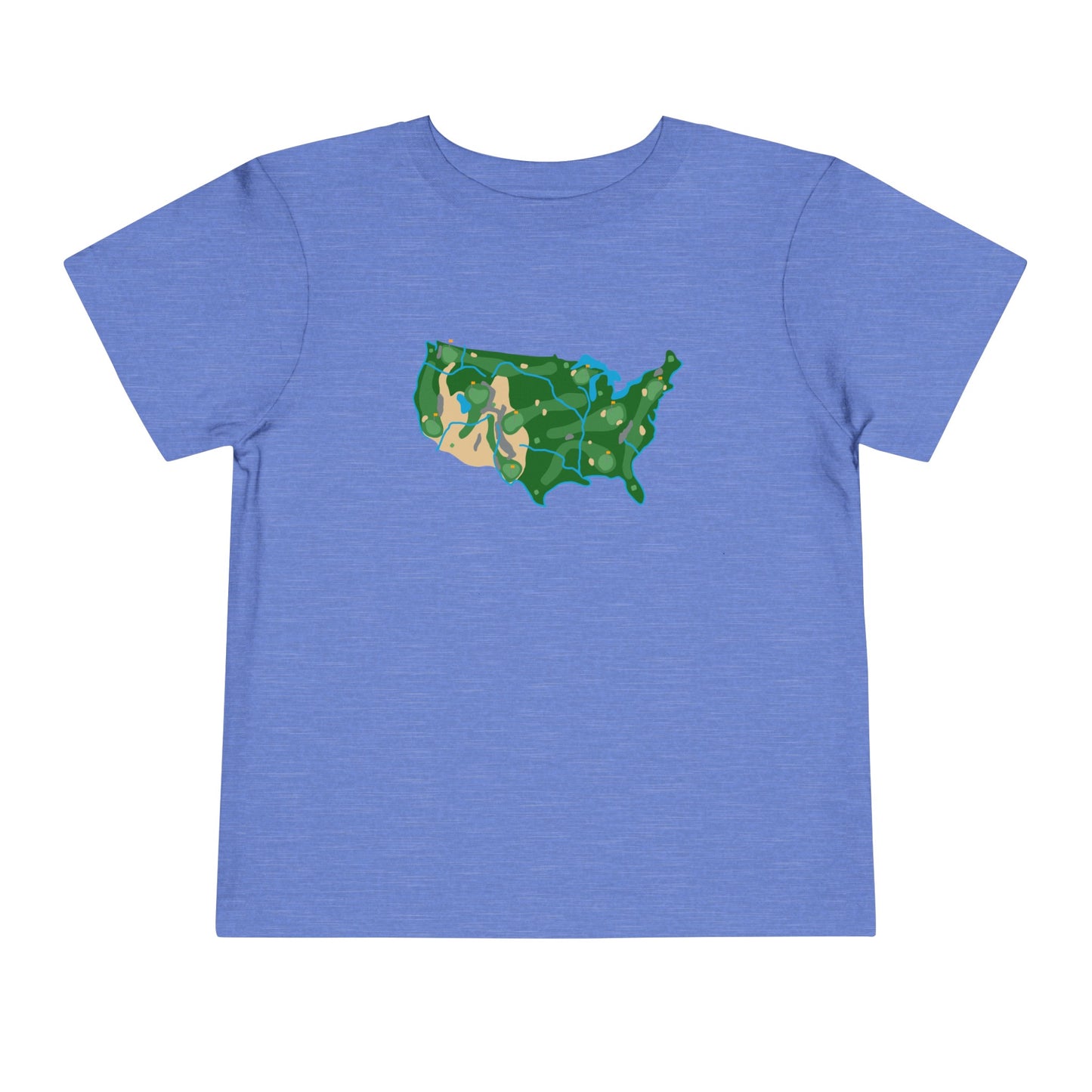 United States Golf - Toddler - Shirt Kids Graphic Tee