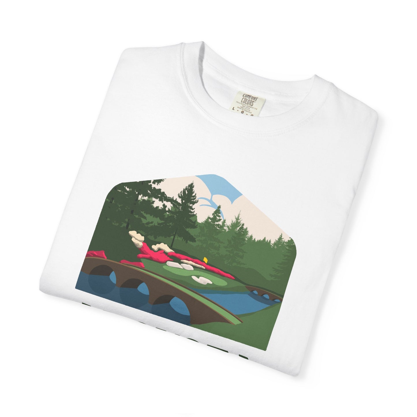 Hole 12 Augusta National – Comfort Colors® Artistic Golf Shirt