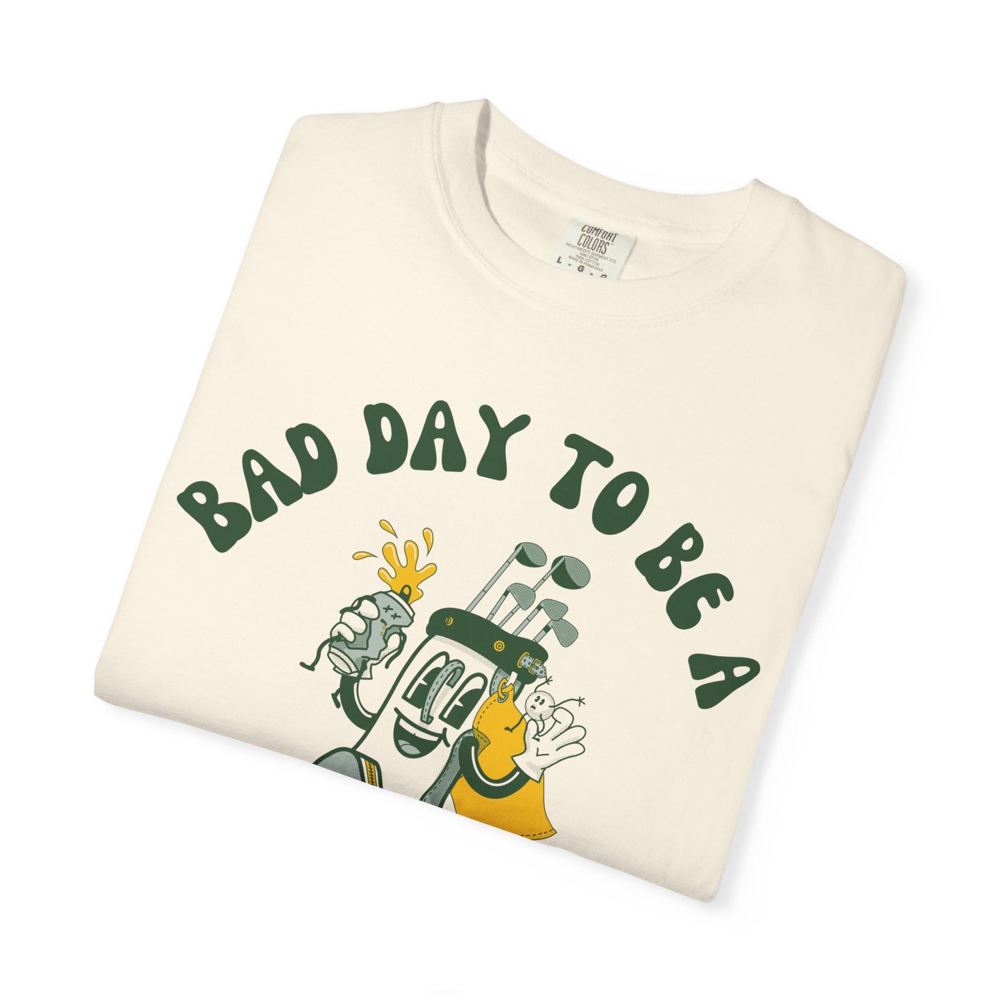 Bad Day to be a Beer or Ball - Golf Humor Graphic Tee