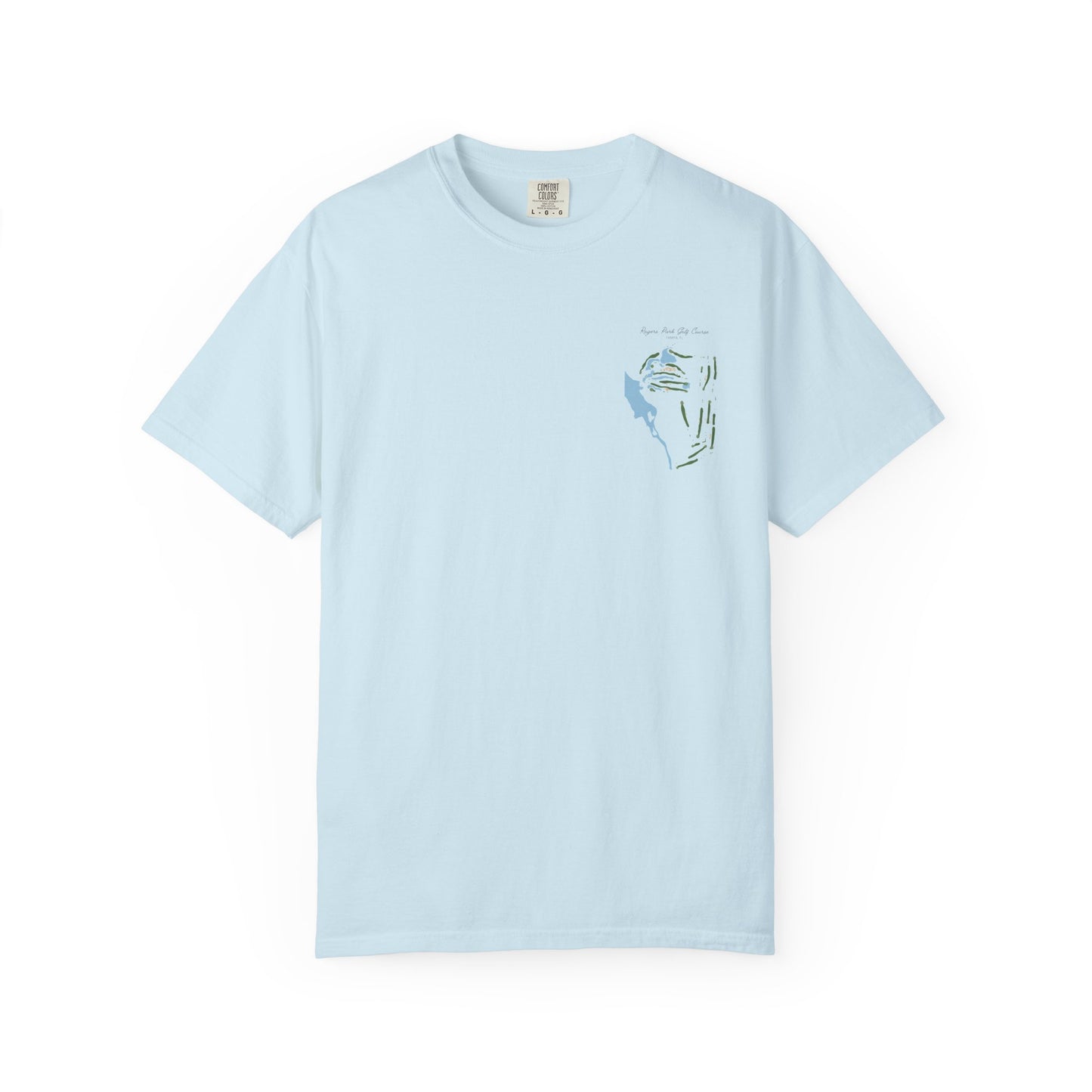 Rogers Park Golf Course Map T-shirt