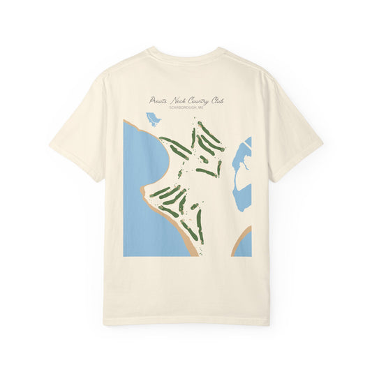 Prouts Neck Country Club | Scarborough, Maine Golf Map Shirt