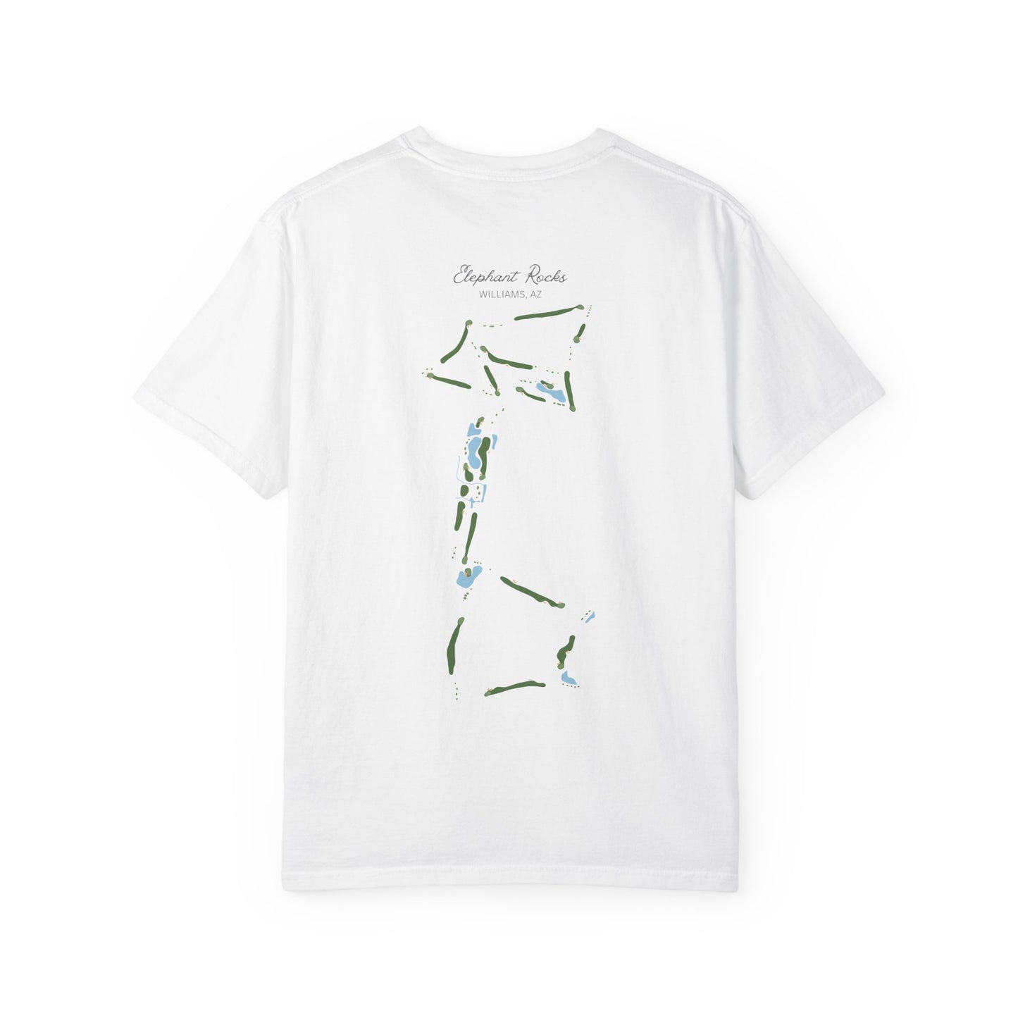 Elephant Rocks Golf Course Map T-shirt