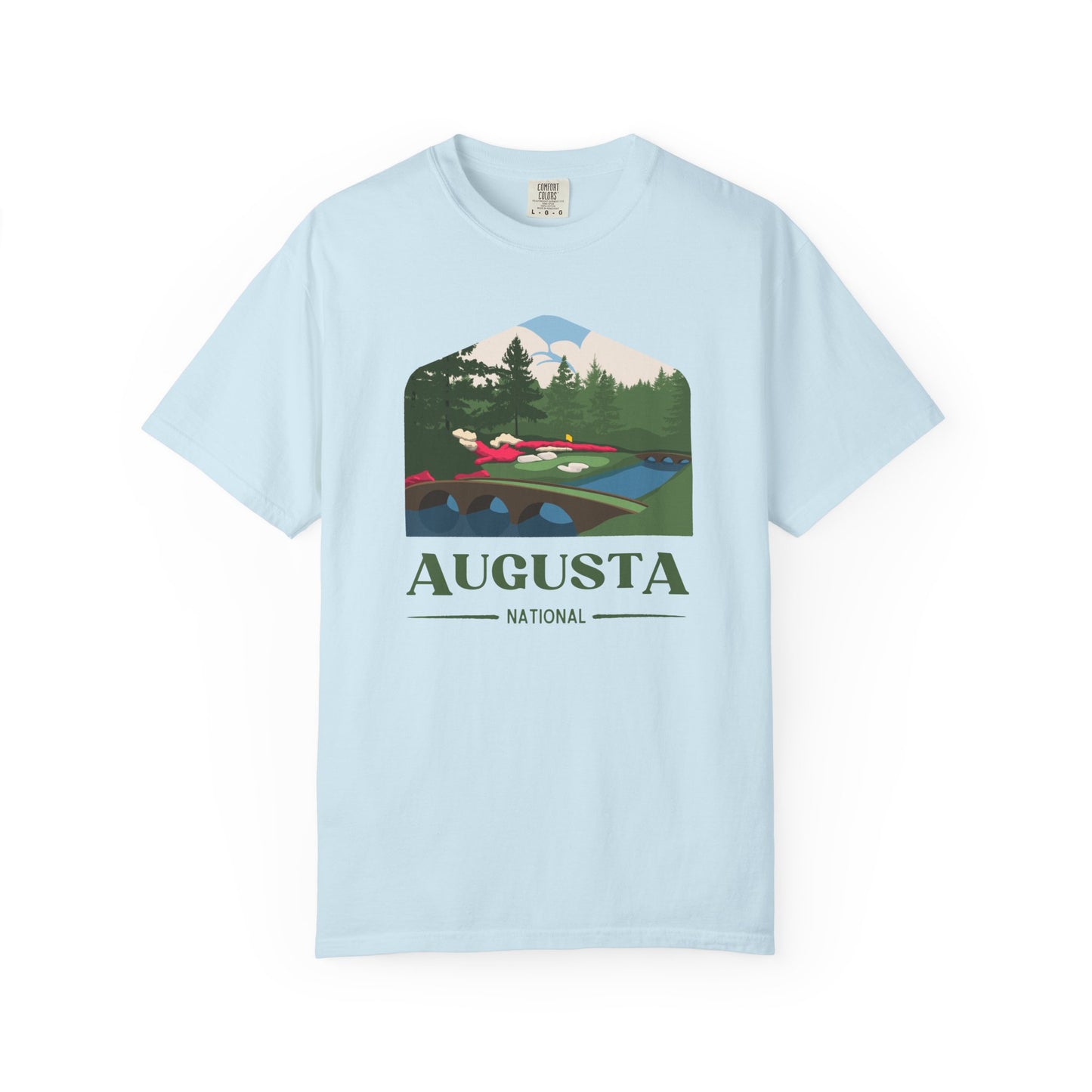 Hole 12 Augusta National – Comfort Colors® Artistic Golf Shirt