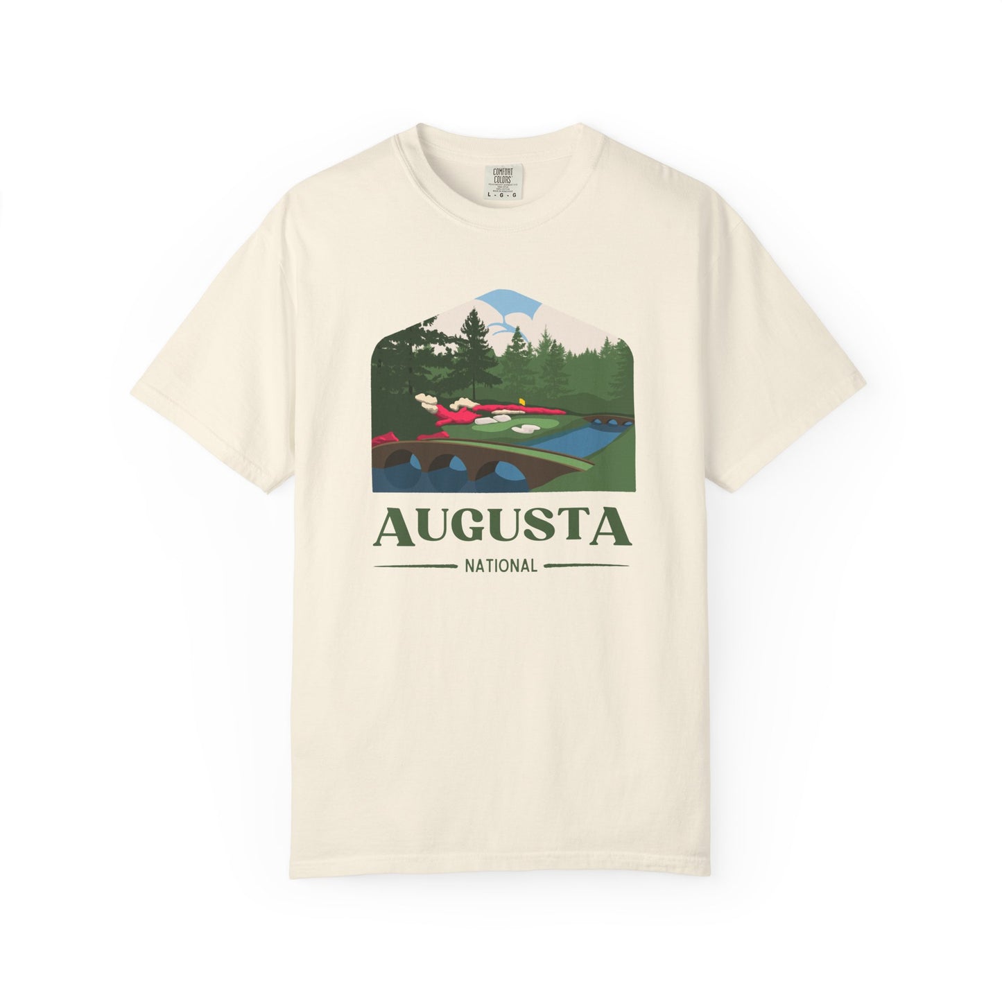 Hole 12 Augusta National – Comfort Colors® Artistic Golf Shirt