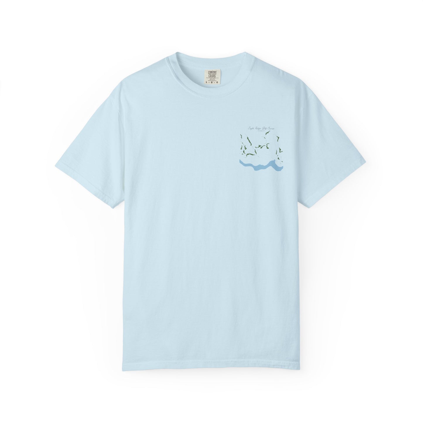 Eagle Ridge Golf Course Map T-shirt