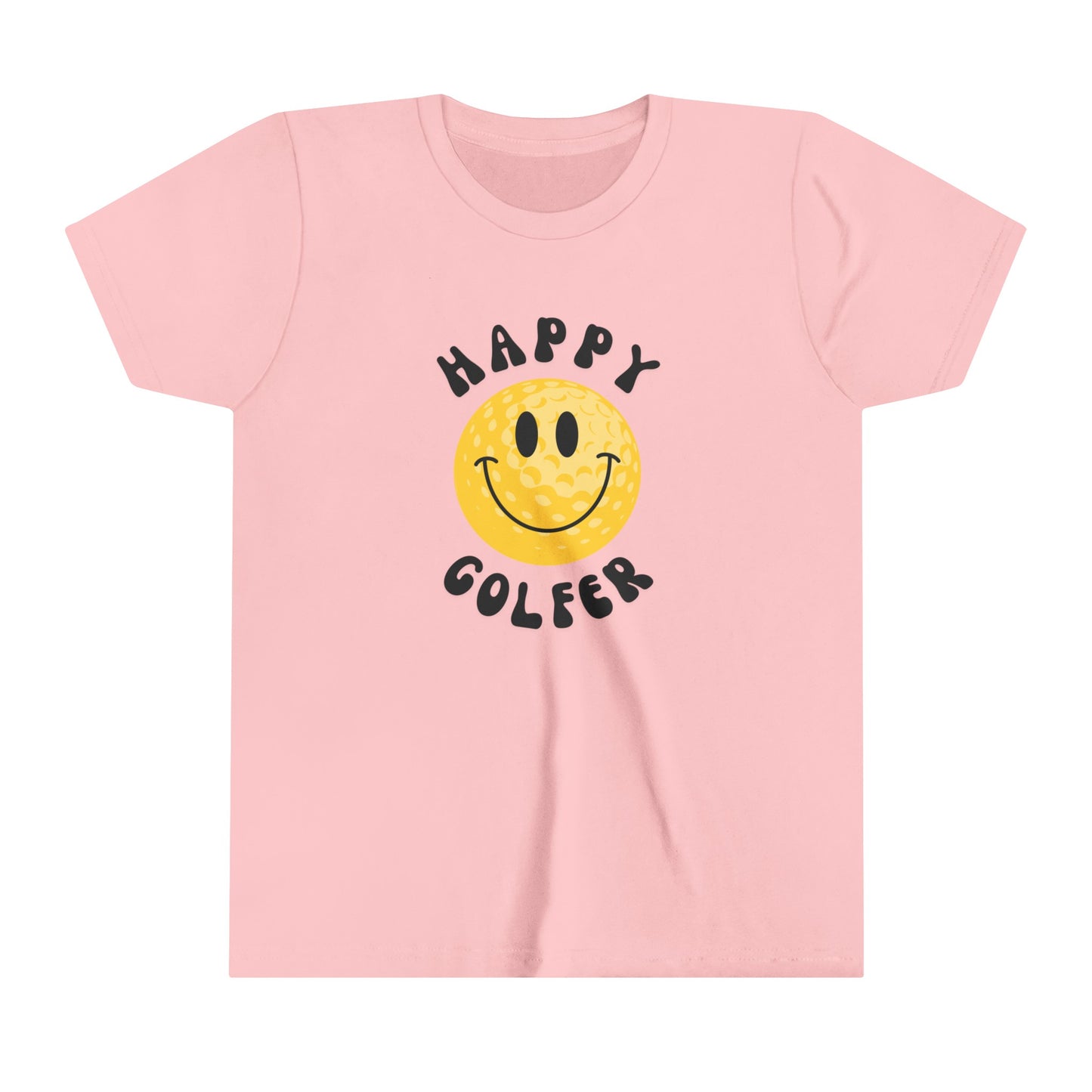 Happy Golfer - Youth - Cute Kids Graphic Tee