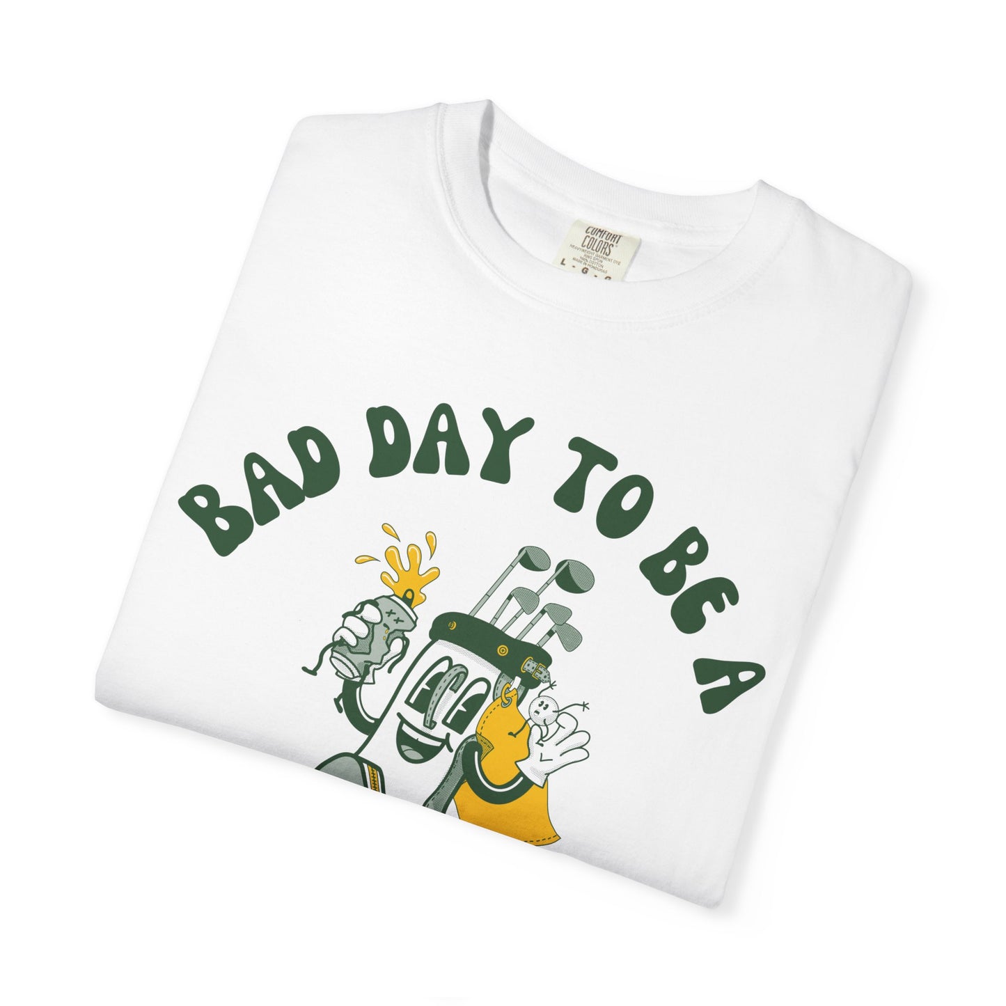 Bad Day to be a Beer or Ball - Golf Humor Graphic Tee