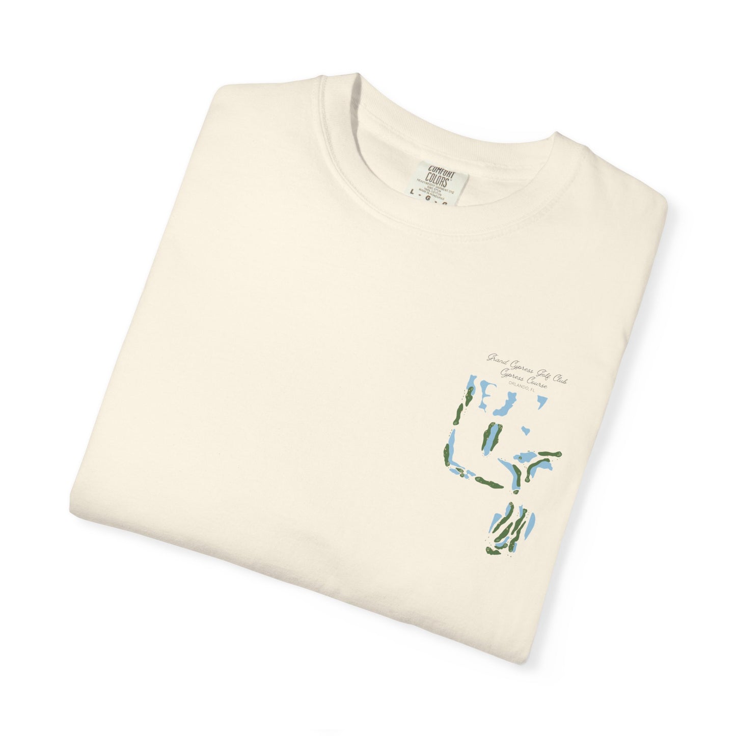 Grand Cypress Golf Club | Cypress Course Map Shirt – Orlando, Florida