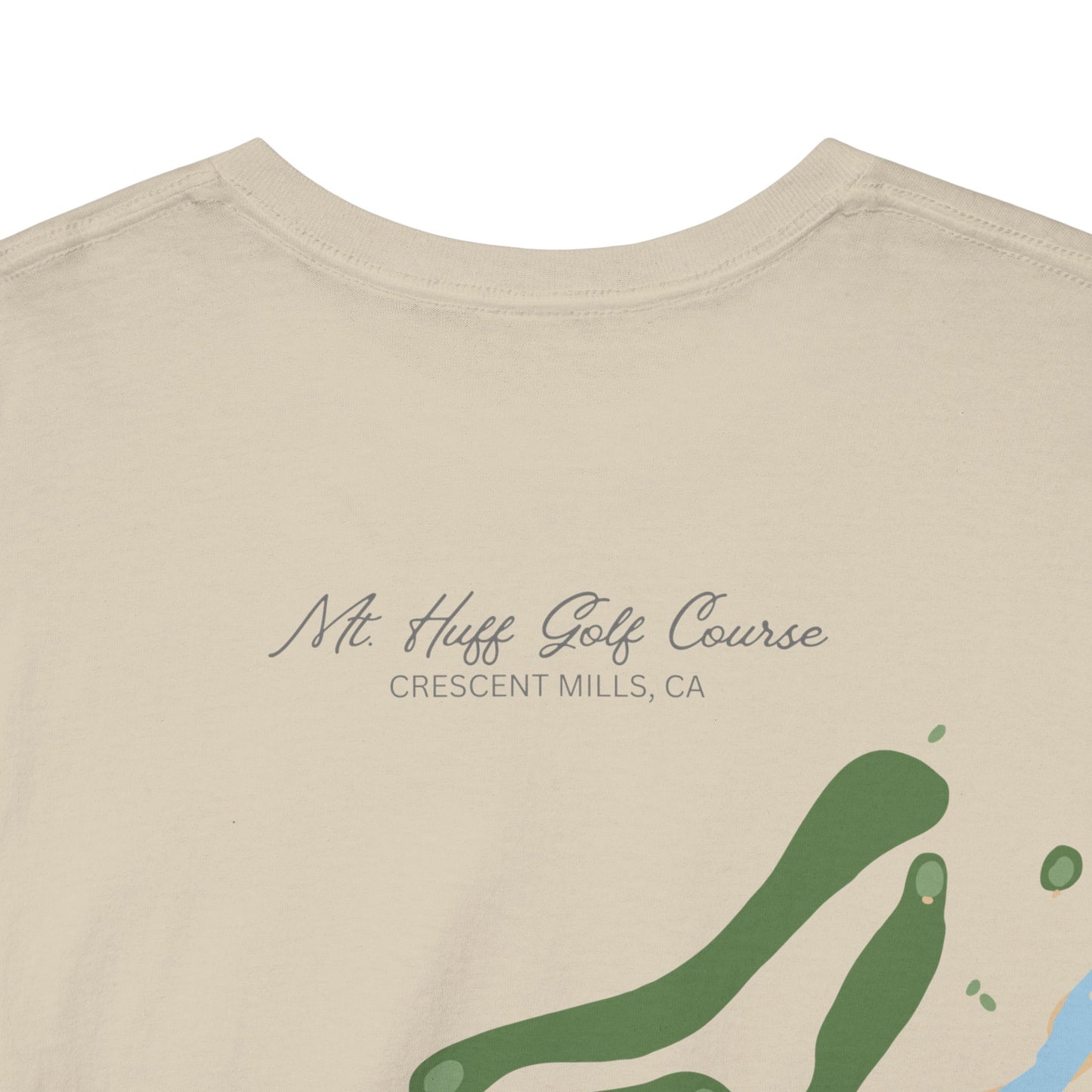 Mt. Huff Golf Course Map T-shirt