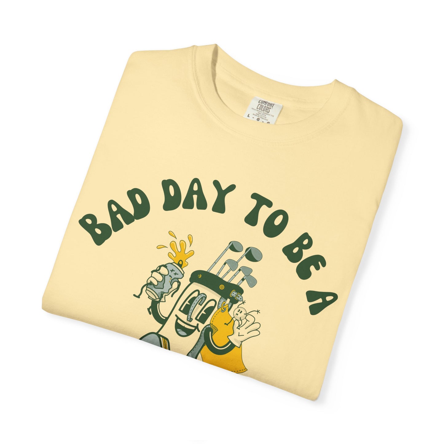Bad Day to be a Beer or Ball - Golf Humor Graphic Tee