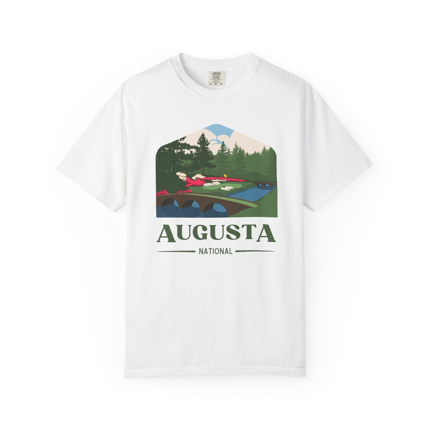 Hole 12 Augusta National – Comfort Colors® Artistic Golf Shirt
