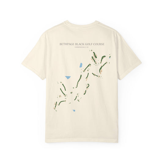 Bethpage Black Course Map Tee – Farmingdale, New York