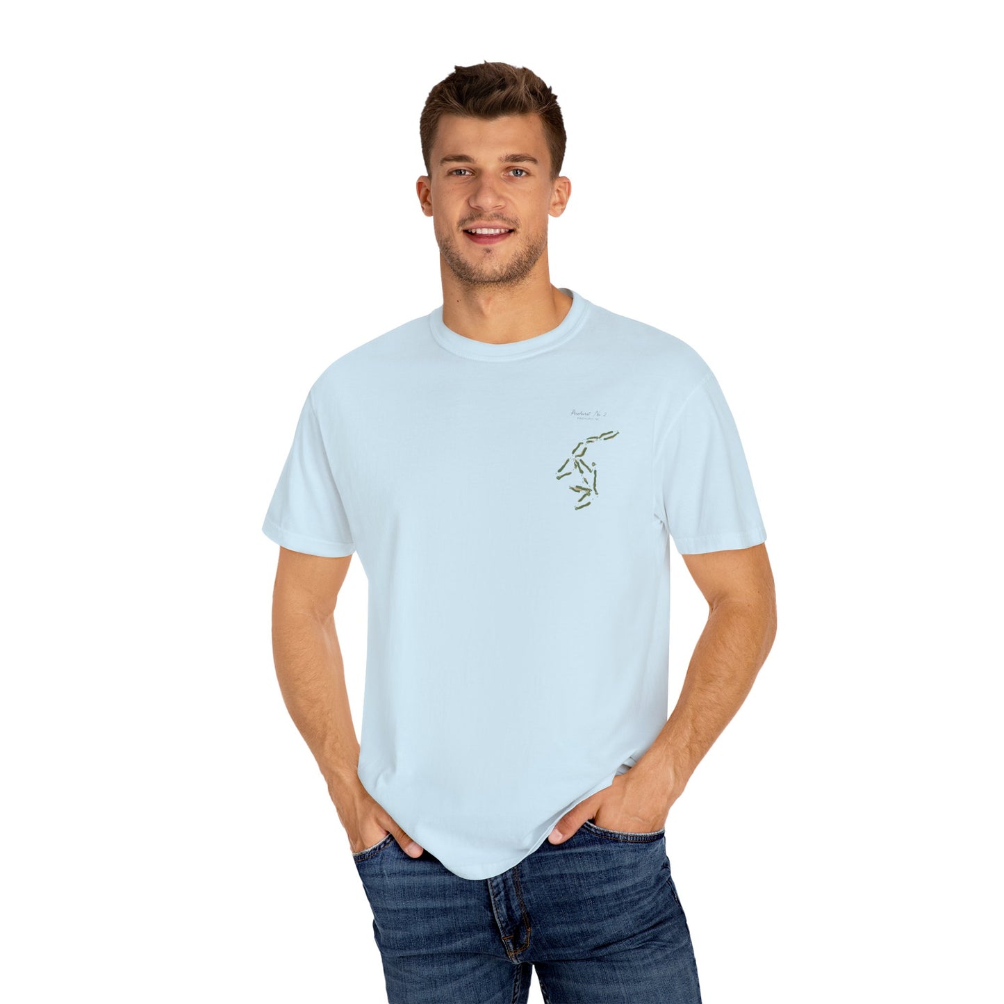 Pinehurst No. 2 Map Tee – Premium Comfort Colors® Golf Shirt