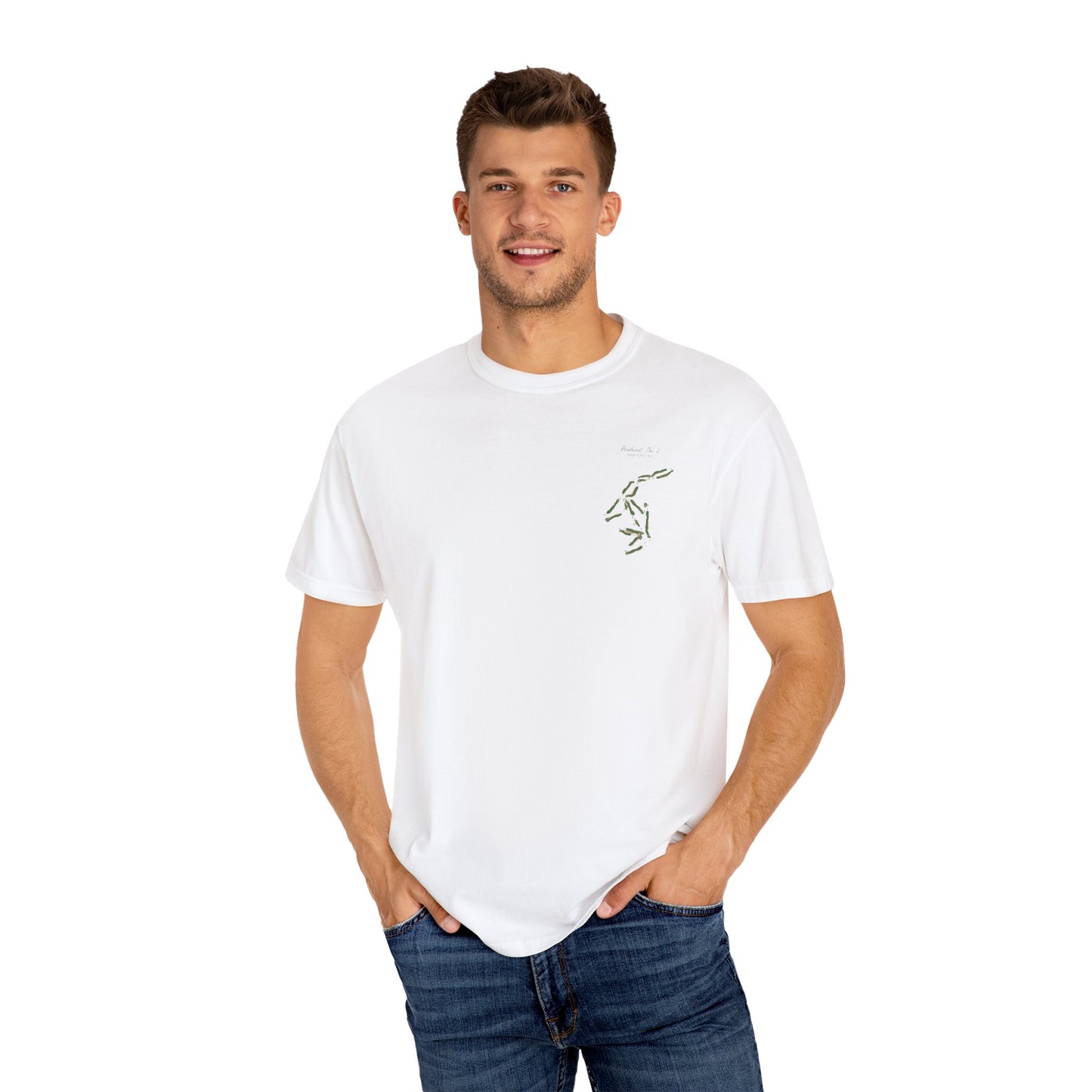Pinehurst No. 2 Map Tee – Premium Comfort Colors® Golf Shirt