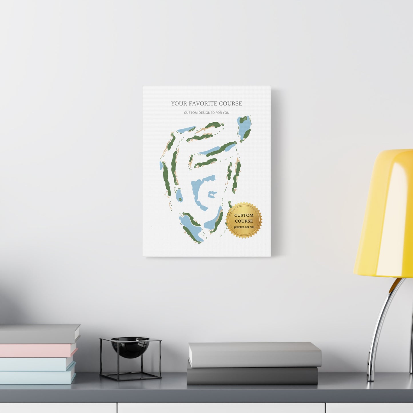 Custom Golf Course Print – Premium Golf Wall Art