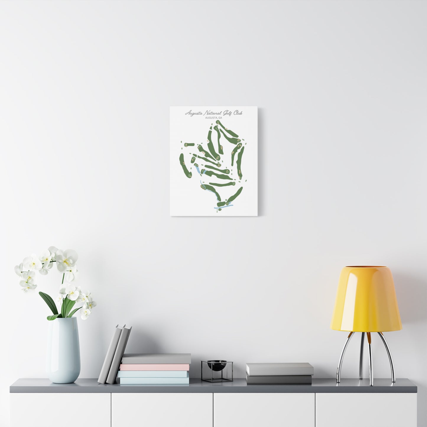 August National Golf Course Print – Premium Wall Art for Golf Lovers