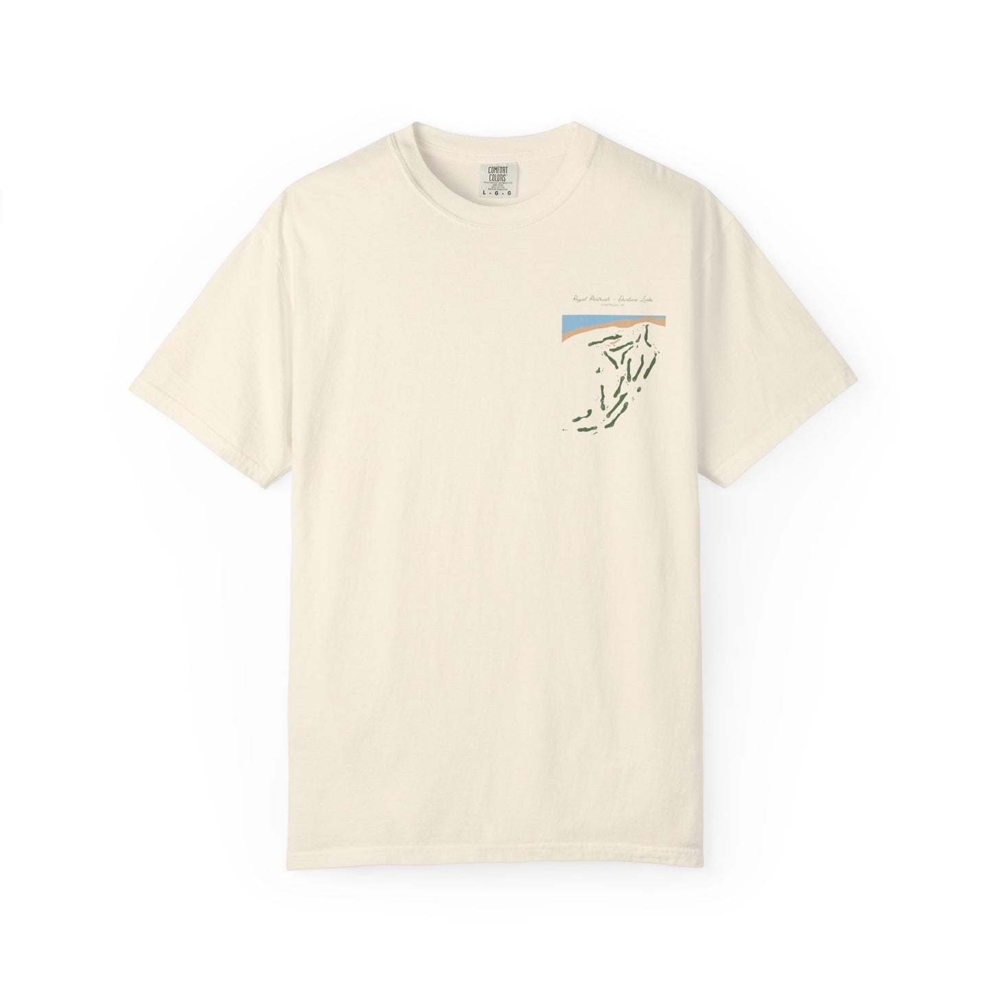 Dunluce Links | Royal Portrush Golf Course Map Shirt