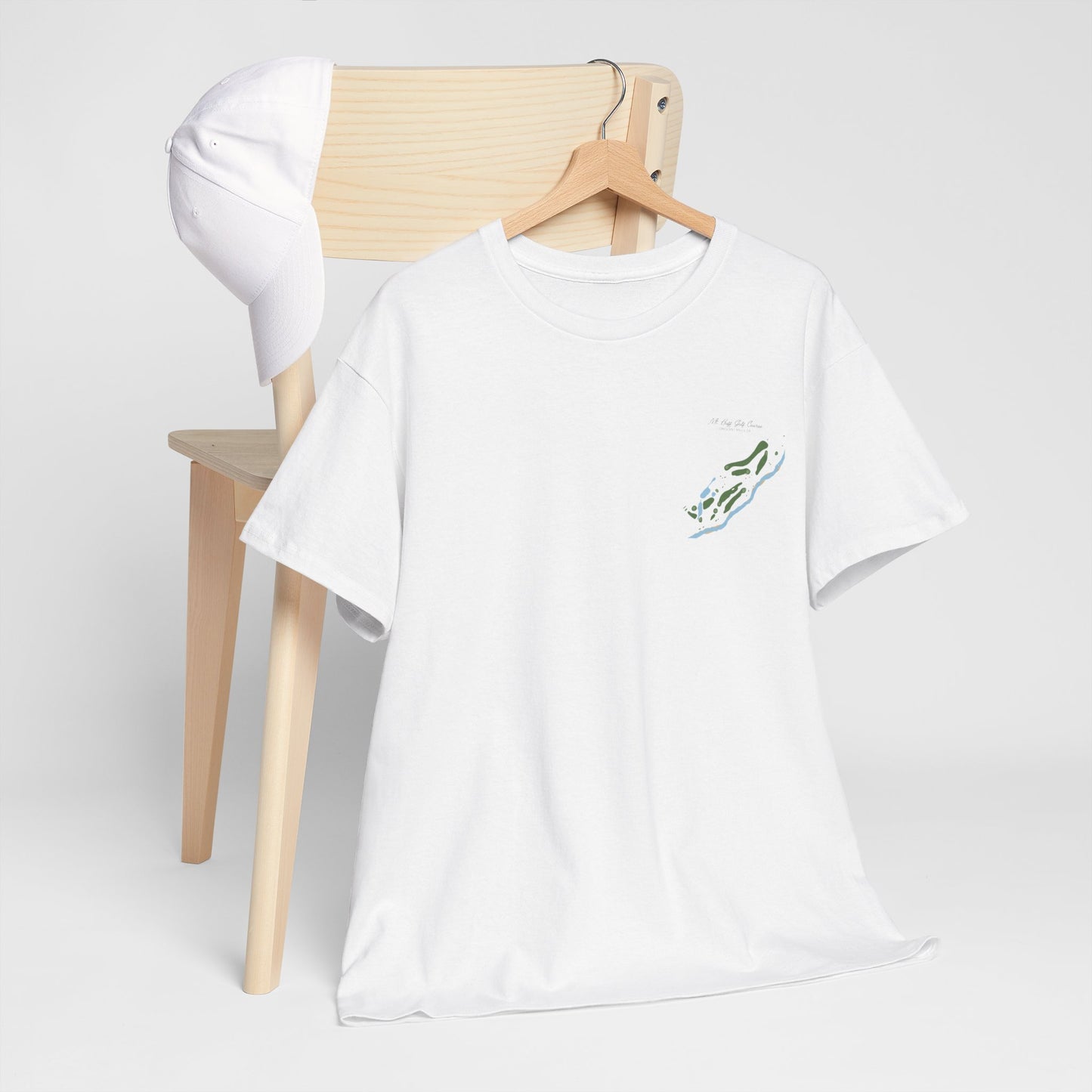 Mt. Huff Golf Course Map T-shirt