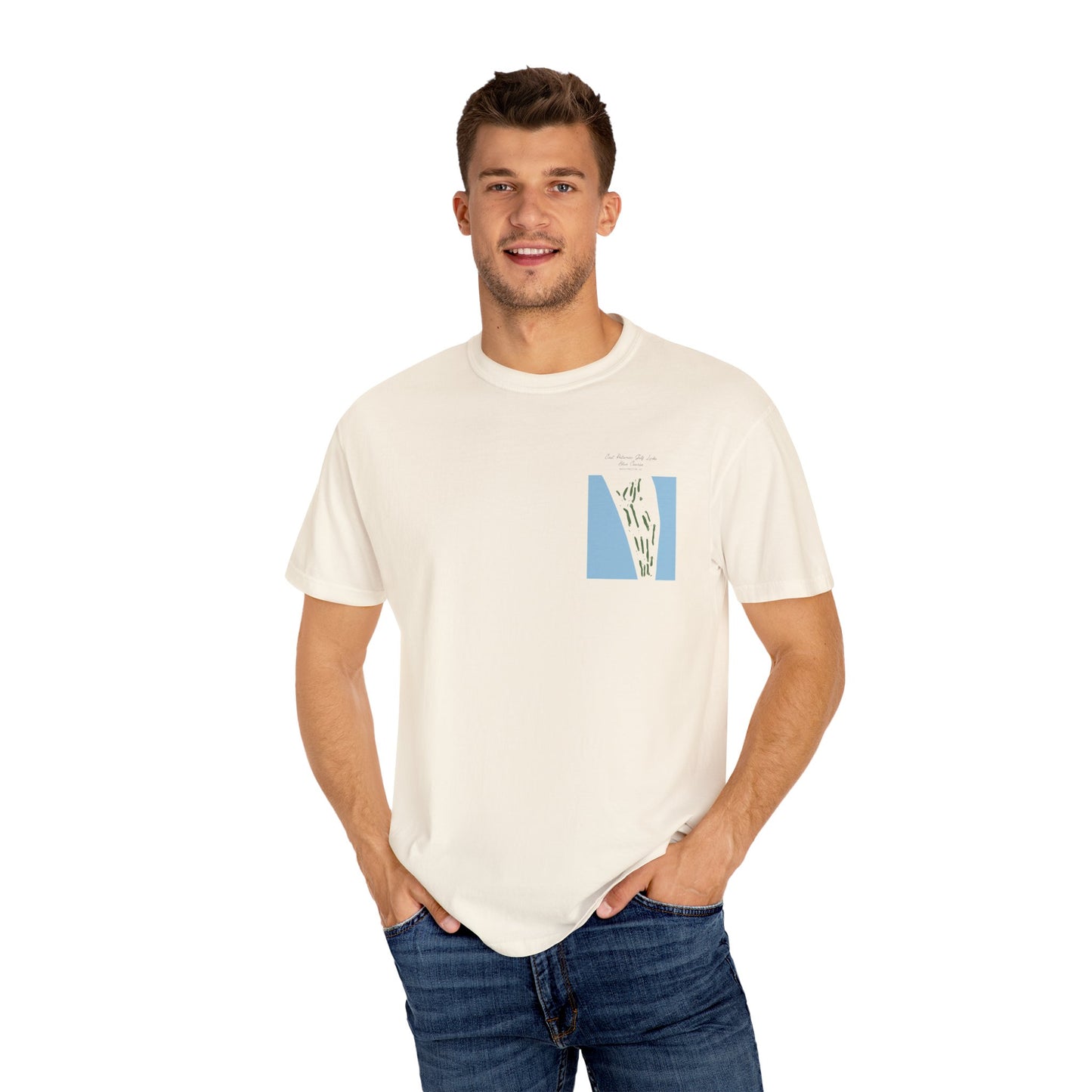 East Potomac Golf Links | Blue Course | Washington, D.C. Golf Map Shirt
