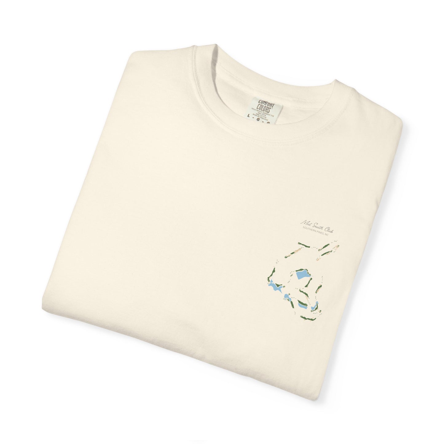 Mid South Club – Southern Pines, NC Golf Map Shirt