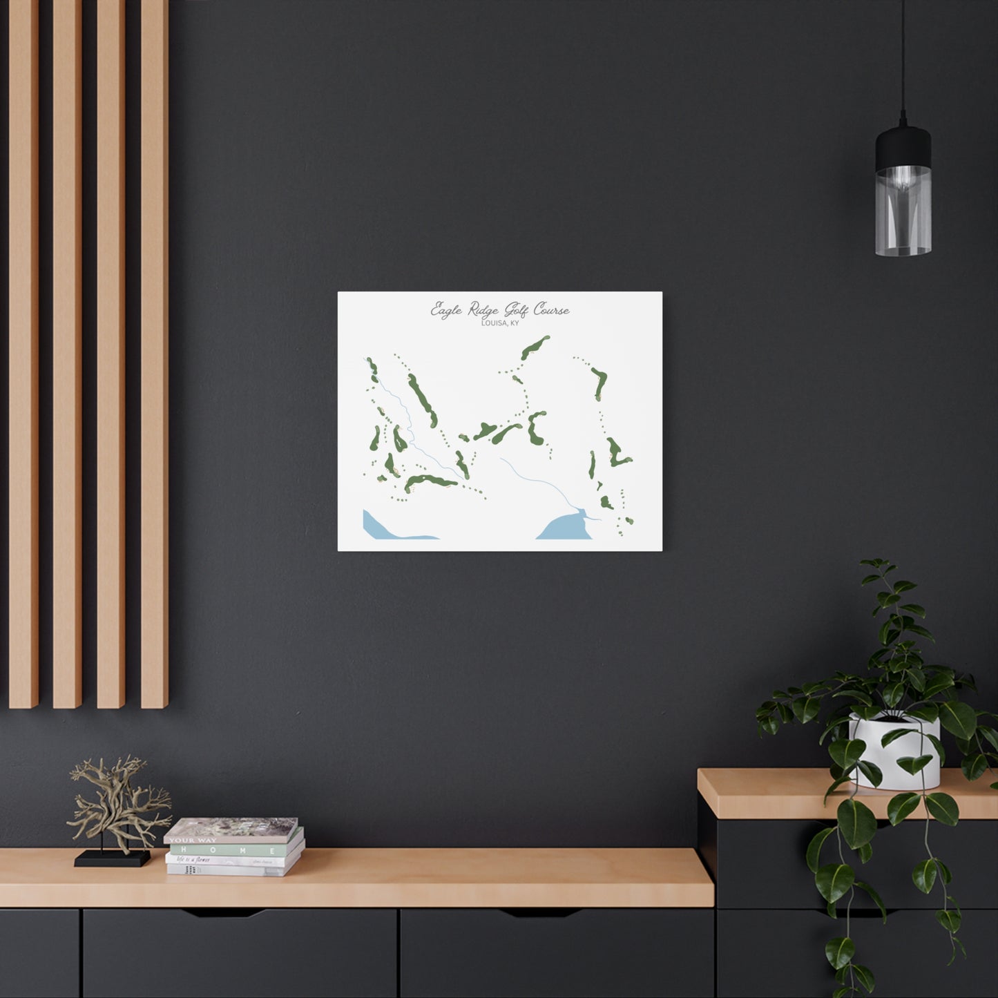 Eagle Ridge Country Club Golf Course Print – Premium Wall Art for Golf Lovers