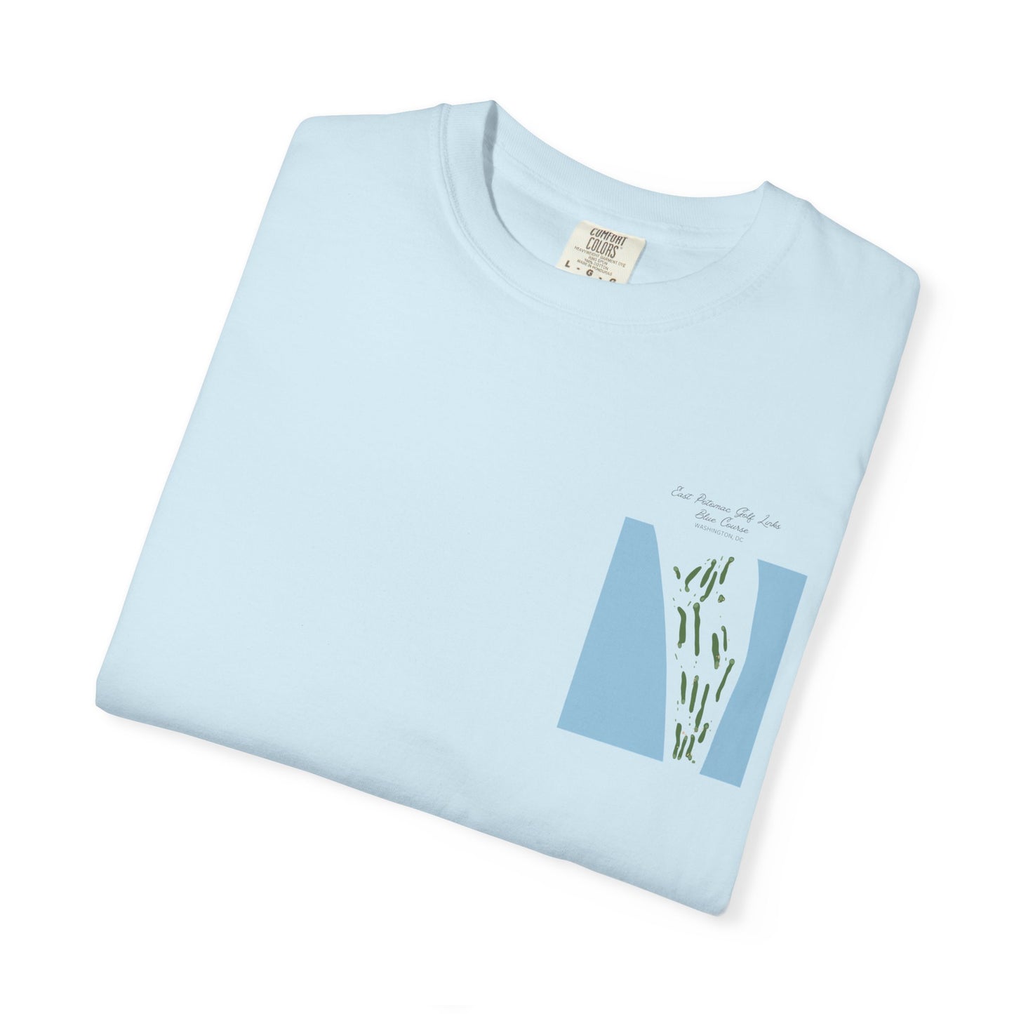 East Potomac Golf Links | Blue Course | Washington, D.C. Golf Map Shirt