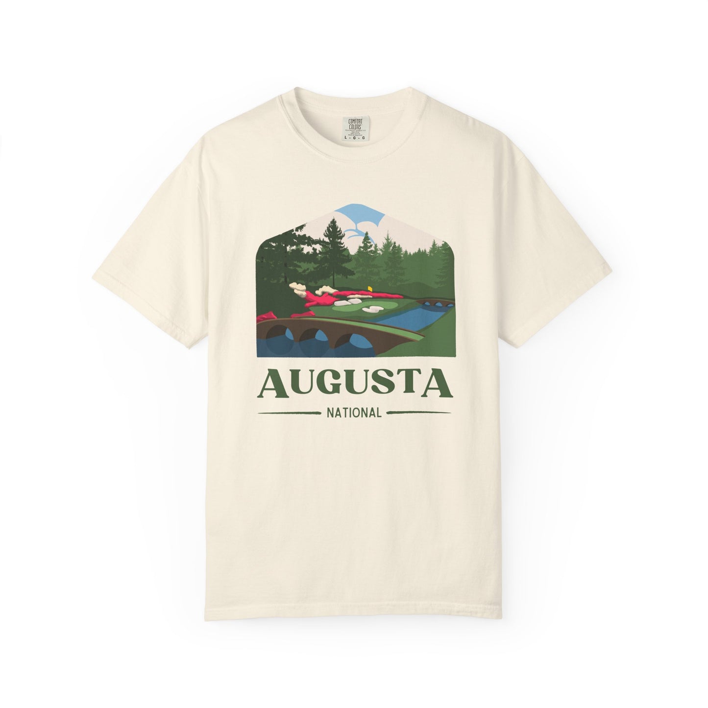 Hole 12 Augusta National – Comfort Colors® Artistic Golf Shirt