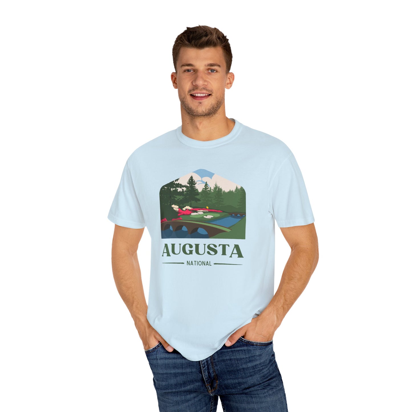Hole 12 Augusta National – Comfort Colors® Artistic Golf Shirt
