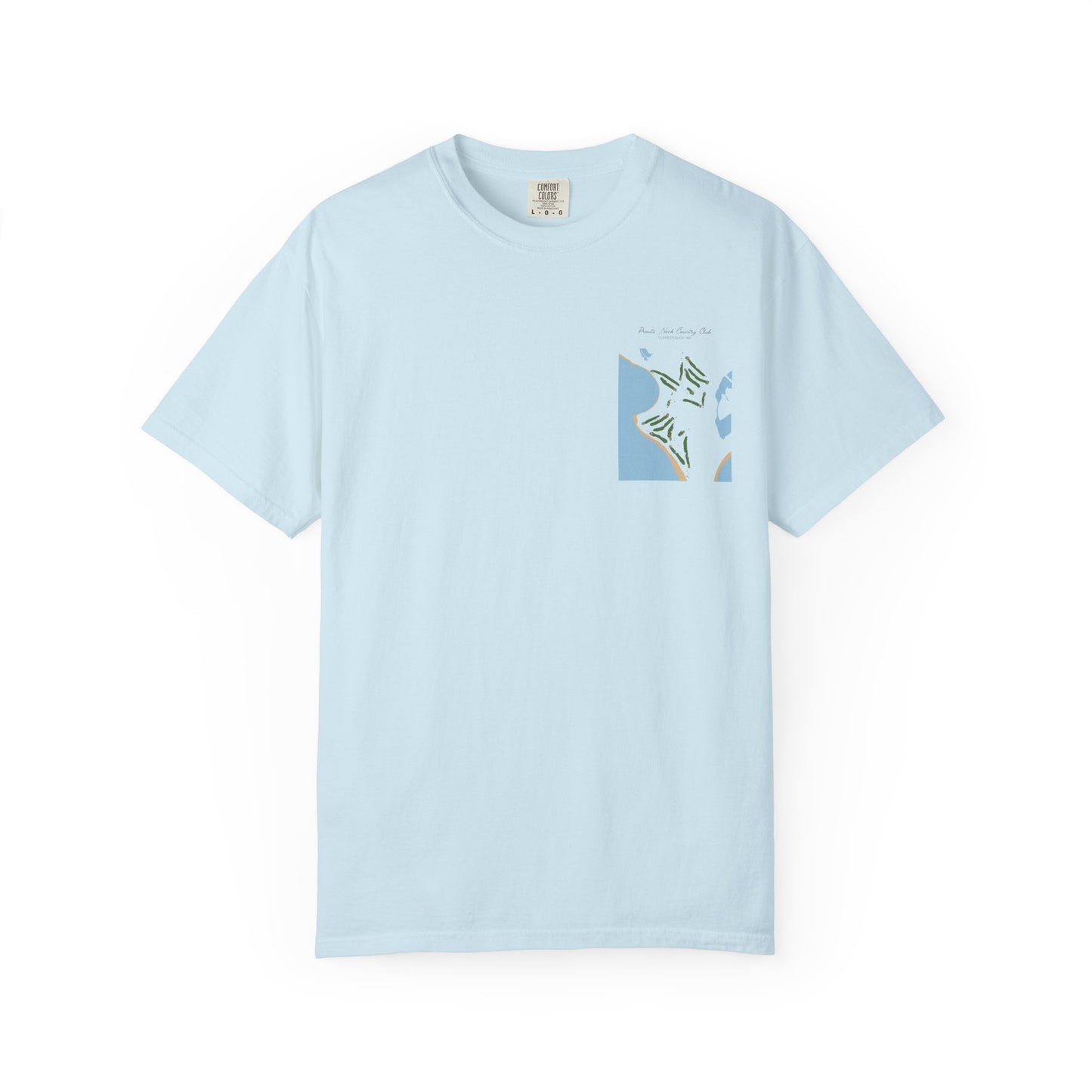 Prouts Neck Country Club | Scarborough, Maine Golf Map Shirt