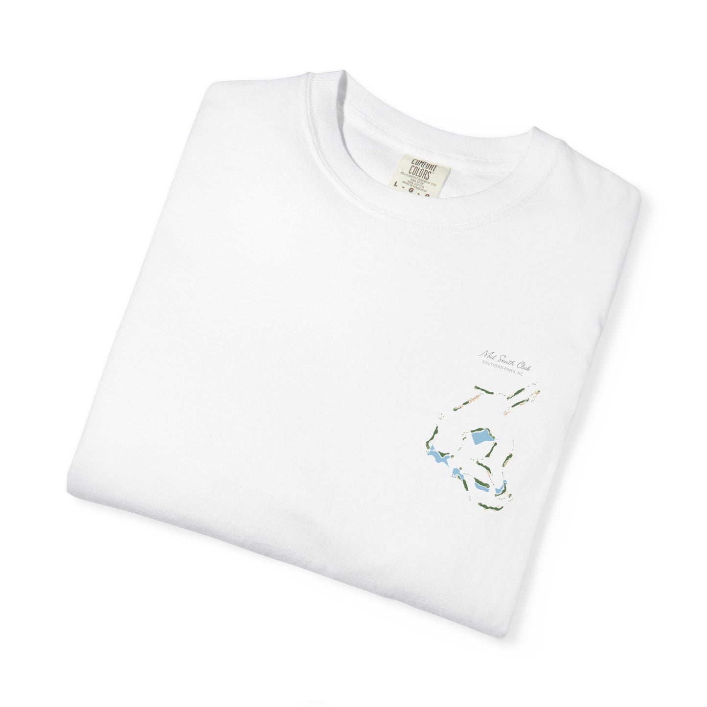 Mid South Club – Southern Pines, NC Golf Map Shirt