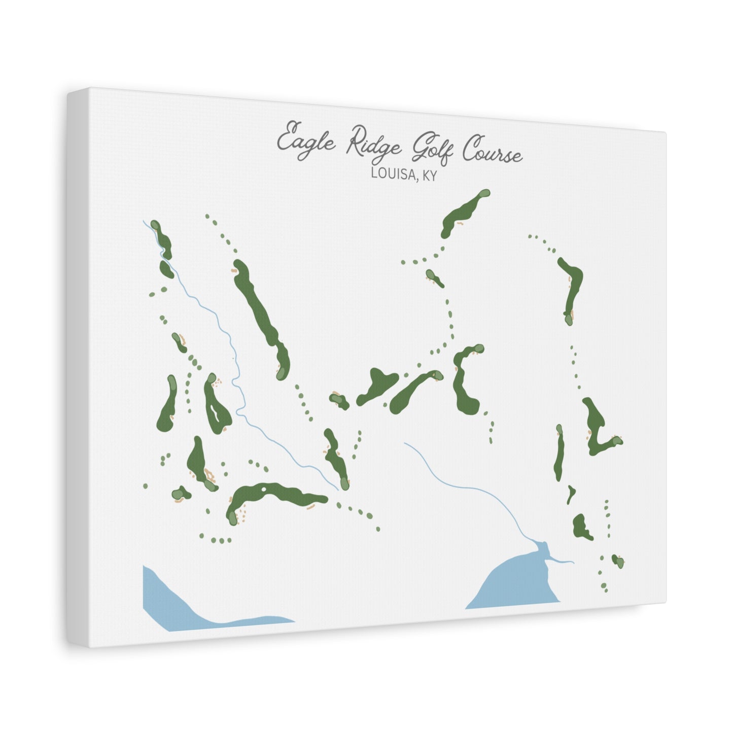 Eagle Ridge Country Club Golf Course Print – Premium Wall Art for Golf Lovers