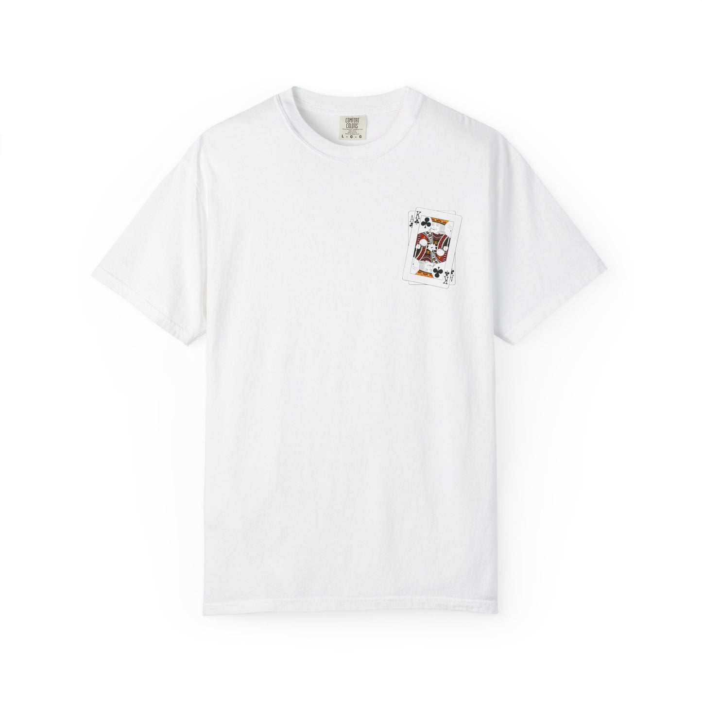 King of Clubs - Playing Card Design Graphic Tee