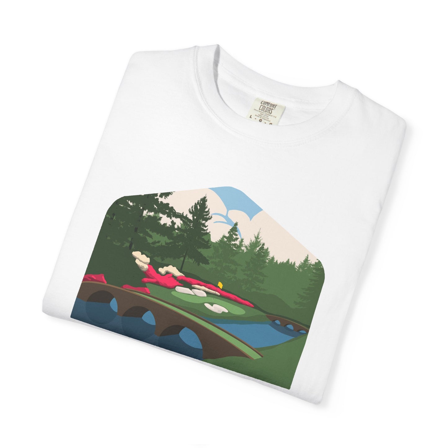 Hole 12 Augusta National – Comfort Colors® Artistic Golf Shirt