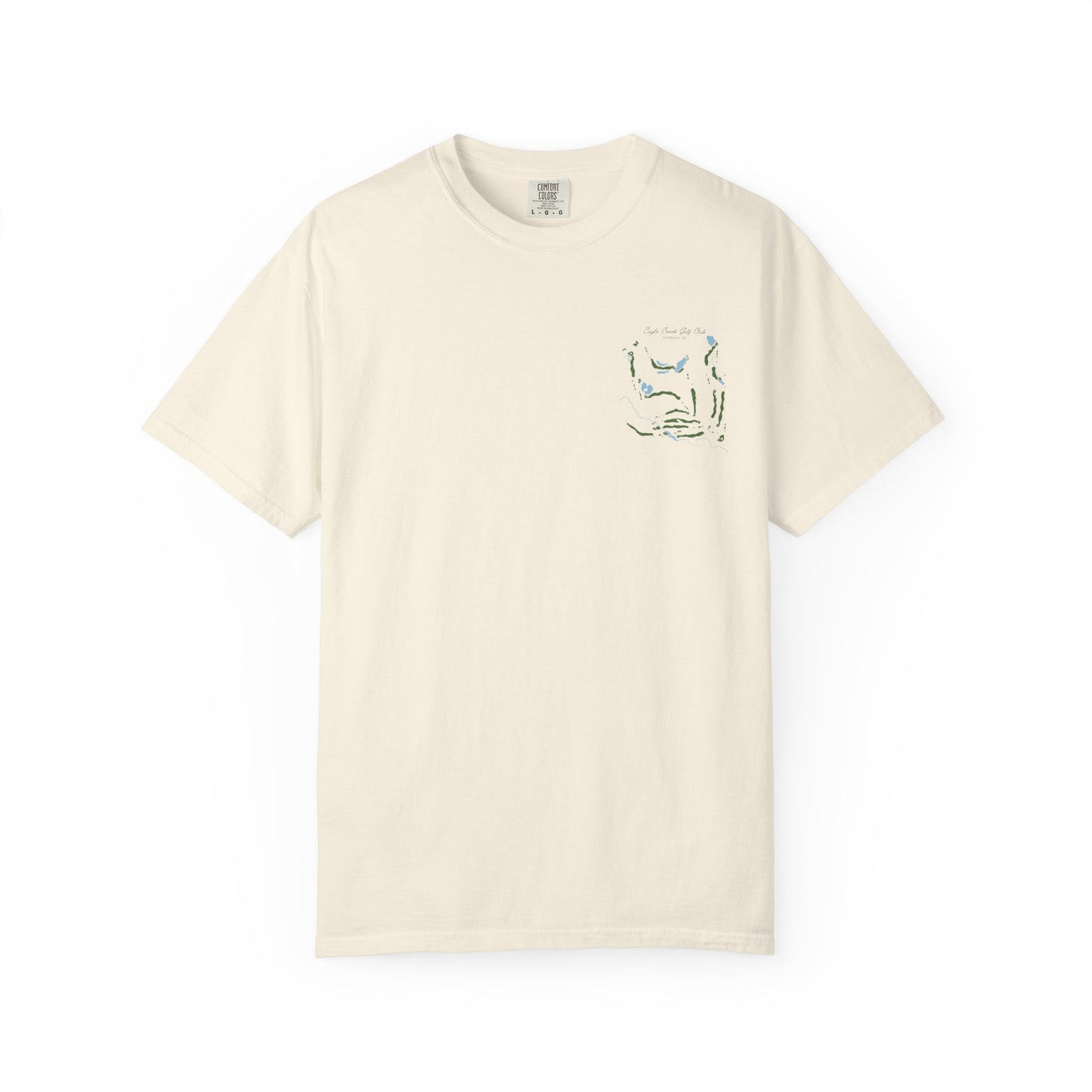 Eagle Creek Golf Club Course Map T-shirt