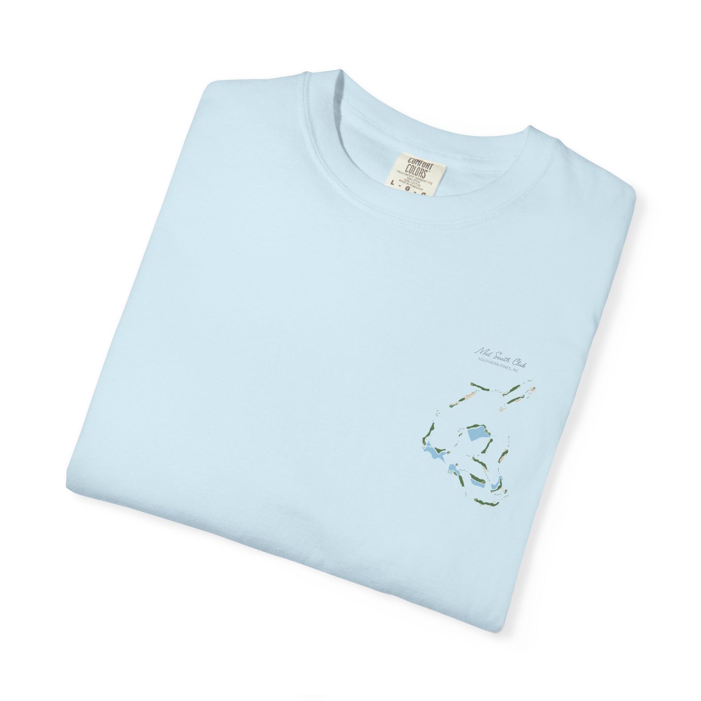 Mid South Club – Southern Pines, NC Golf Map Shirt