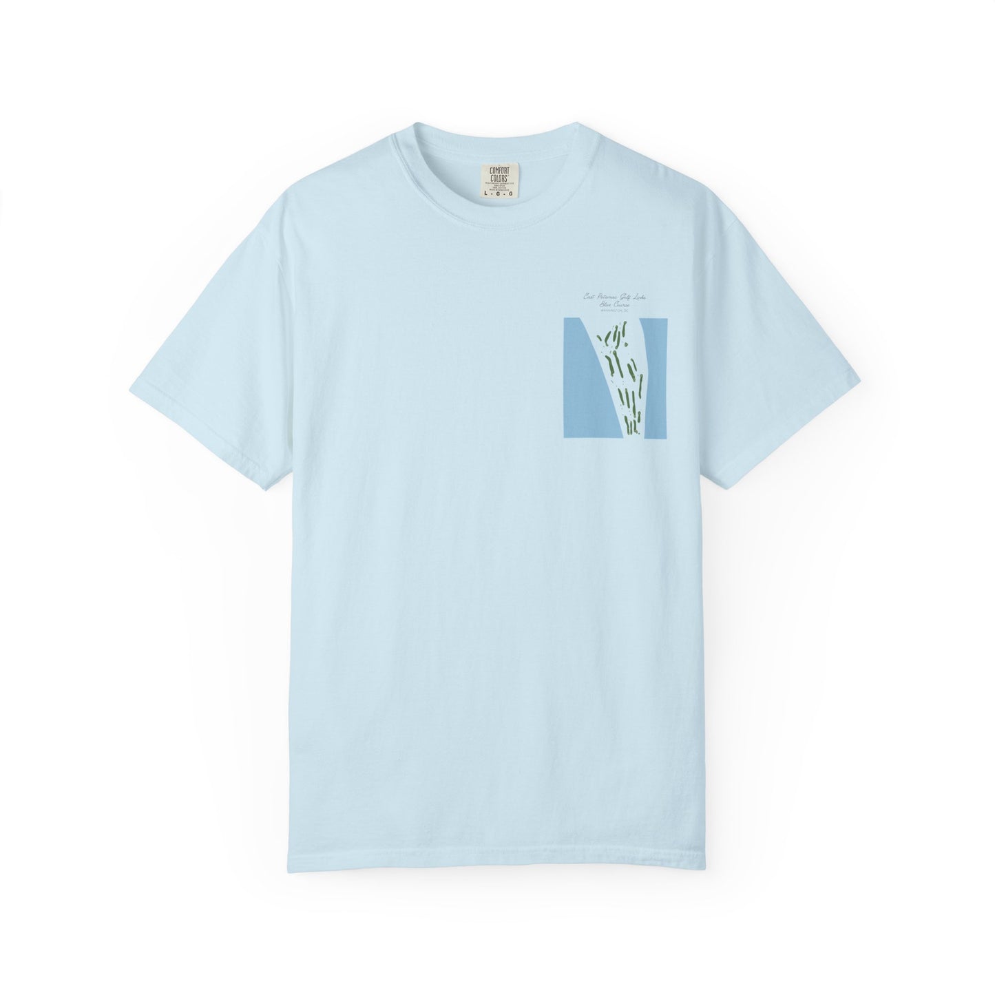 East Potomac Golf Links | Blue Course | Washington, D.C. Golf Map Shirt