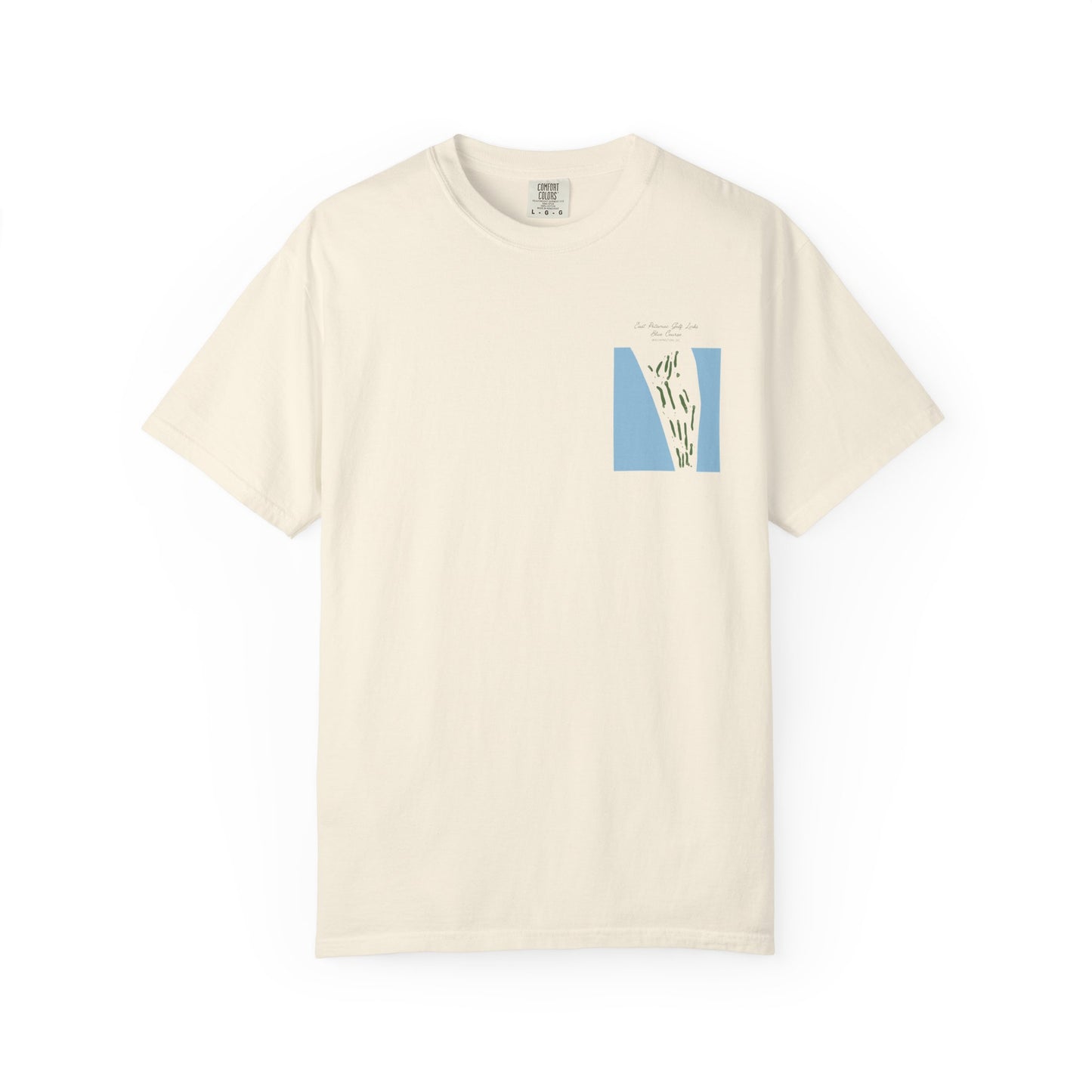 East Potomac Golf Links | Blue Course | Washington, D.C. Golf Map Shirt