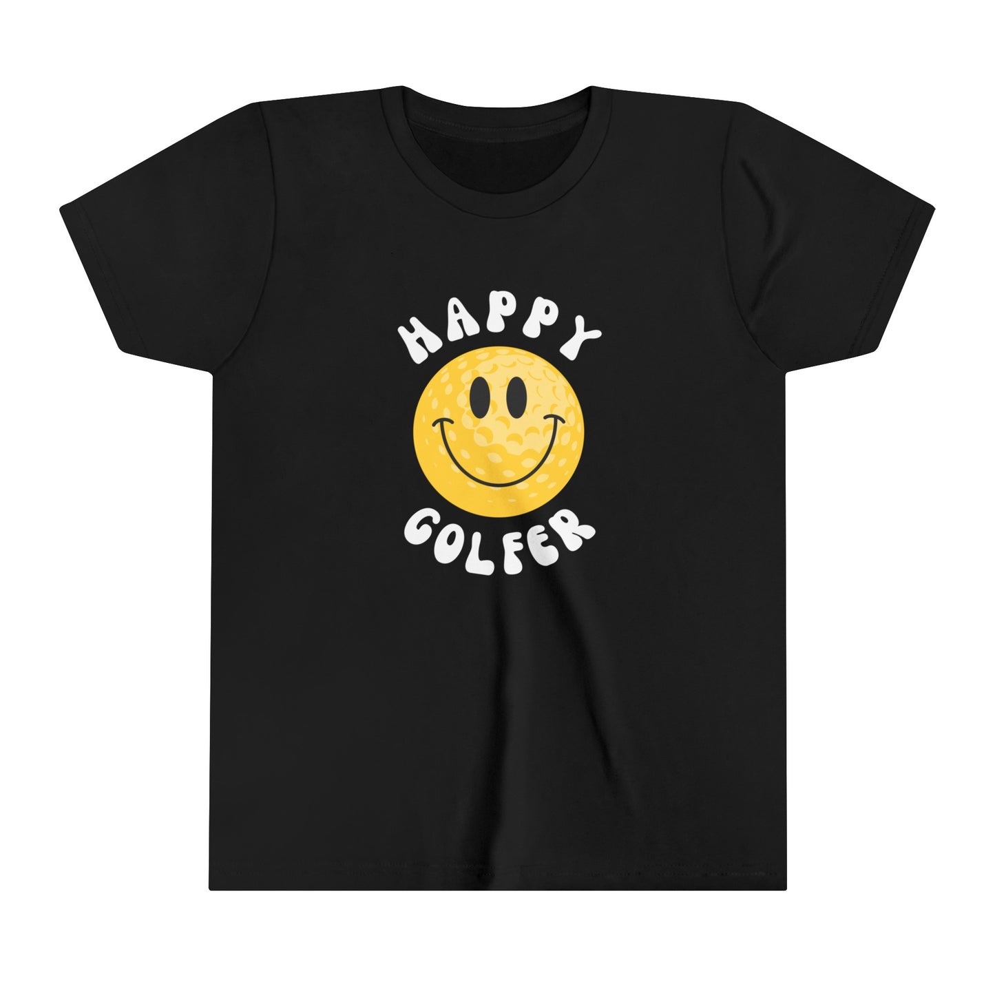 Happy Golfer - Youth - Cute Kids Graphic Tee