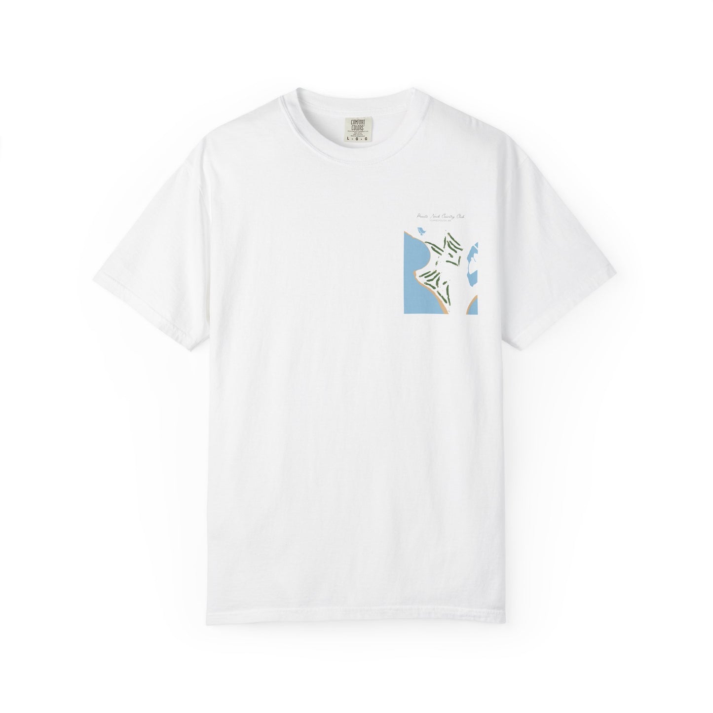 Prouts Neck Country Club | Scarborough, Maine Golf Map Shirt