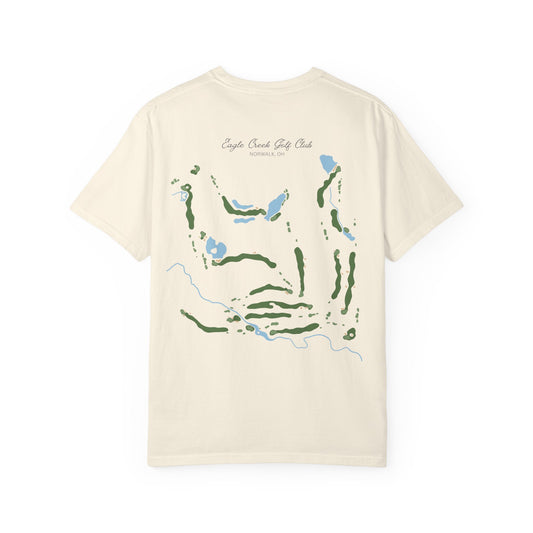 Eagle Creek Golf Club Course Map T-shirt