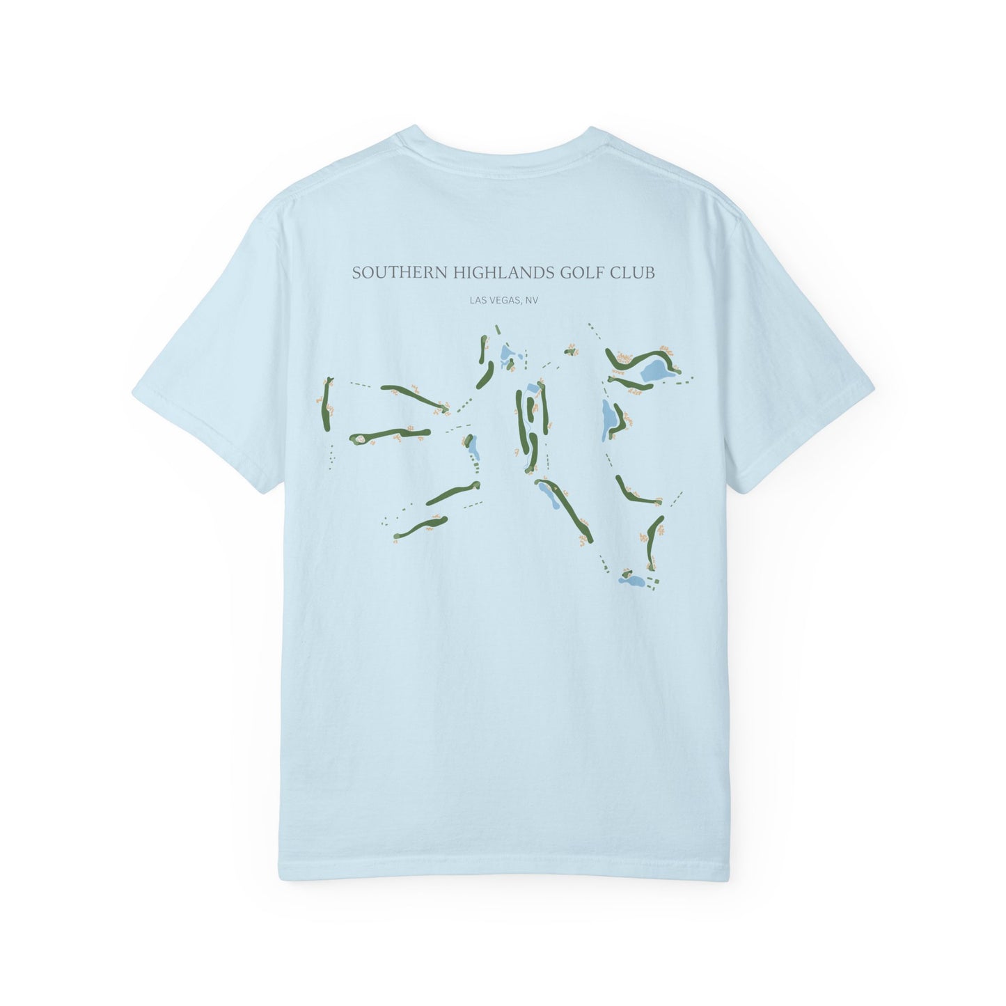 Southern Highlands Course Map Tee – Las Vegas, Nevada