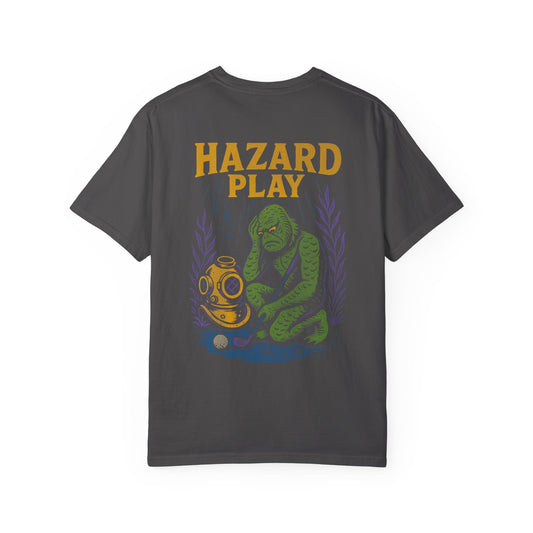 Hazard Play – Swamp Monster Golf T-Shirt